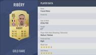 Franck Ribery received a downgrade to his overall